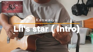 Kanwaiyo  Lil star  Intro guitar tutorial [upl. by Xam]