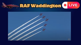 Red Arrows Training  Live from RAF Waddington [upl. by Nirihs]