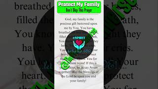 🚨 Bless My Family god prayer jesus dailyprayer prayertime amen blessings love bible short [upl. by Ioved296]