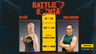 Battle of Botnia 9 Ida Rääf vs Nadja Eriksson [upl. by Craven]