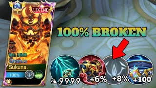 2024 NEW URANUS BEST BUILD IN EXP LANE WTF DAMAGE💀🔥 [upl. by Krein447]