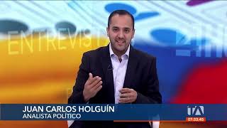 Entrevista a Juan Carlos Holguín excanciller del Ecuador [upl. by Nuhsar]