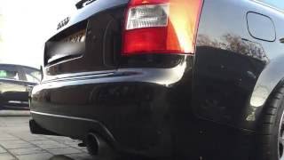 Audi S4 B6 Catback straight pipes [upl. by Pears543]