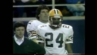 1985 11 10 Packers at Vikings q2 4 [upl. by Nylesaj]