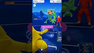 haxorus vs rayquaza PvP powerful battle viralshorts shorts Pokemongo01 PoKePrince79 [upl. by Aicatsue]