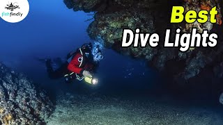 Best Dive Lights In 2020 – Underwater Flashlight Reviews [upl. by Ennairrek]