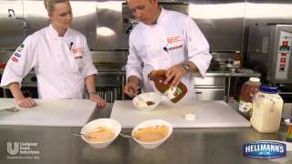 How to create delicious new sauces with HELLMANNs REAL Mayonnaise [upl. by Jennee]