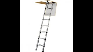 Youngman Telescopic Loft Ladder Installation 1 [upl. by Roana]