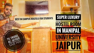 Super Luxury Hostel Room Of Manipal University Jaipur Looks Like This vlog ManipalUniversity [upl. by Eleirbag575]