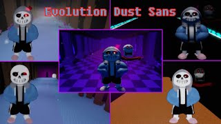 Undertale Judgement Day Evolution Dust Sans Gamepass SHOWCASE [upl. by Airrat]