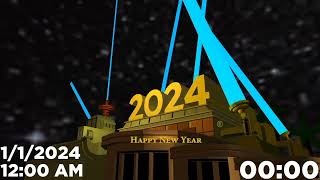 Happy New Year 2024 In 20th Century Fox Logo [upl. by Ronoc575]