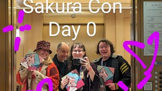 Sakura Con vlog  Day zero [upl. by Ailehpo]