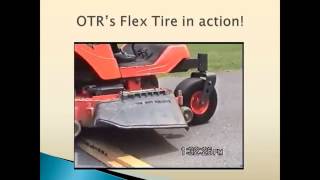 Flex Semi Pneumatic Tires  OTR Wheel Engineering [upl. by Noyes]