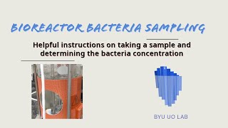 Bioreactor Bacteria Sampling [upl. by Vallo]