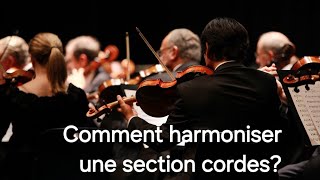 Comment harmoniser une section de cordes 1 [upl. by Daisy]