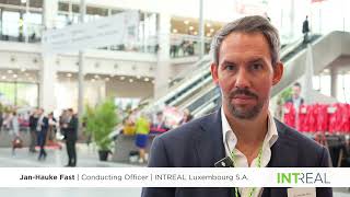 EXPOREALVideointerview mit JanHauke Fast INTREAL Luxembourg [upl. by Scevor]