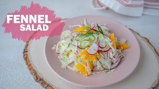 Fennel Orange Salad [upl. by Anahsat408]