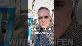 Neuer Winterreifen Gripp schlechter 😱 Winterreifen Elektroauto Tesla [upl. by Weitzman]