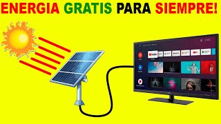 Como tener Luz sin Planta Eléctrica Panel Solar y Batería [upl. by Cinnamon]