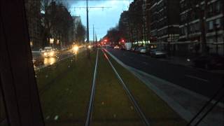 Tramway t3b Porte de Bagnolet  Hôpital Robert Debré Part25 [upl. by Tonia]