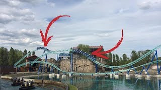 LES TESTS DE PEGASE EXPRESS CONTINUENT  Yohann au Parc Astérix 16 [upl. by Navlys]