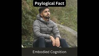 The MindBody Connection Embodied Cognition shorts [upl. by Anasiul]