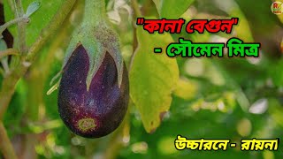 কানা বেগুন  ভিন্ন স্বাদের কবিতা  Kana begun  Bangla Kobita  Bangla Kobita Abritti [upl. by Darin556]