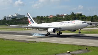 St Maarten Princess Juliana arrivals amp departures touchdown location SXM Planespotting in 4K 2 [upl. by Mazel]