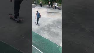 Double the hands double the plants skateboarding skateboardstyle skatepark skateboardingisfun [upl. by Kenwrick]