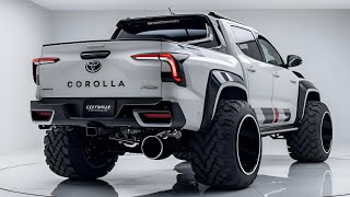 The All new Game change Toyota Corolla pickup truck modal 2025 finlly revealed First Look [upl. by Alin]