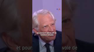 Dominique de Villepin  quotLa volonté dIsraël nest en aucun cas dengager un processus de paixquot [upl. by Freytag]