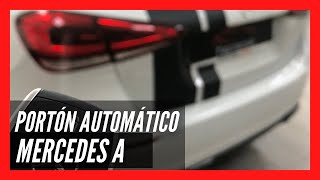 Porton automatico Mercedes A [upl. by Ymme]