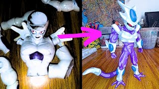 TRANSFORMO un FREEZER BOOTLEG en COOLERDRAGONBALL Z custom figure toys [upl. by Haroldson]