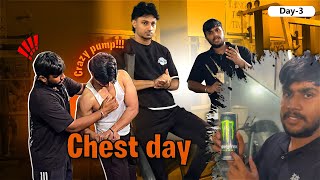 Transformation Series  Day 3  Chest day  GNC Creatine Review [upl. by Dagall]