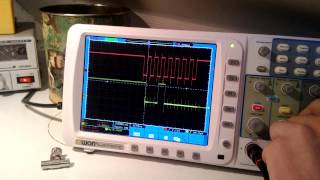 SPI with pic18F2550  serial communication [upl. by Hodosh]