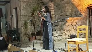 Rachele Andrioli in concerto al Festival di Terra di Lavoro e dellOrganetto a Coreno Ausonio [upl. by Etnaik]