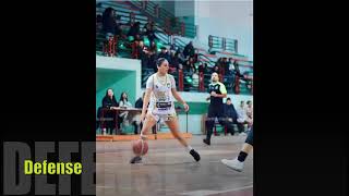 highlights basketball 🏀 Es cap bon 🤍💜TUNISIA🇹🇳 [upl. by Noli]