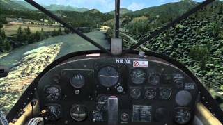 FSX Test Flight around Orbx NA BLUE PNW and 3W5 Concrete Muni [upl. by Barny]