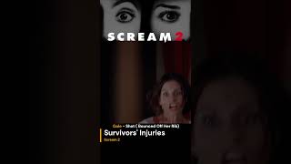 Scream 2 Survivors Injuries scream2 shorts [upl. by Dorinda330]