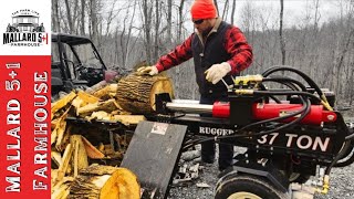 We NEEDED This RuggedMade Firewood Splitter [upl. by Modie660]