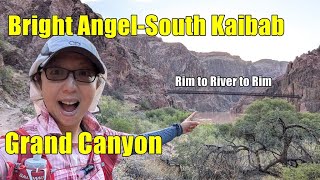 Grand Canyon Rim to River to Rim Bright Angel amp South Kaibab [upl. by Ailaham186]