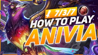 HOW TO PLAY ANIVIA AND CARRY SEASON 11  BEST Anivia Build amp Runes  League of Legends [upl. by Deck835]