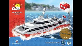 Cobi lego Red Funnel and Red Jet ships [upl. by Llennyl]