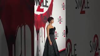 Naomi Scott Shines at Smile 2 Movie Premiere Red Carpet [upl. by Shaughn]