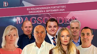 EUkoloniseringen fortsetter  Dagsorden 4 september 2024 [upl. by Arahs]