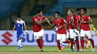 Indonesia vs Laos AFF Suzuki Cup 2014 FULL MATCH [upl. by Ataynek]