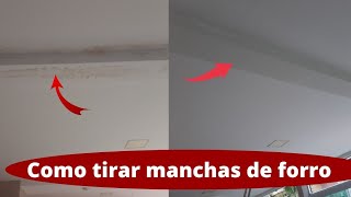 COMO TIRAR AMARELADO DE FORRO PAREDES MANCHAS DE ÁGUA INFILTRAÇÃO VEJA ESSE VÍDEO [upl. by Siletotsira120]