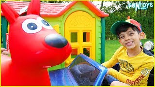 Jason plays Fun with Favorite toys Funny Compilation by FunToysMedia [upl. by Ettereve]