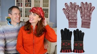 Sanquhar Gloves Lambing amp Japanese Knitting  Ep 78  Fruity Knitting [upl. by Eserehc]