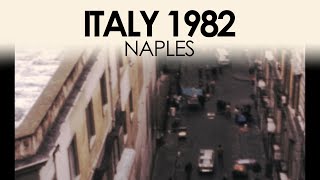 Archive footage of Naples in the 1980s  Italy super 8 home movie film [upl. by Yelsa388]